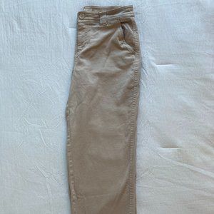 Straight Leg Cream/Tan Pants